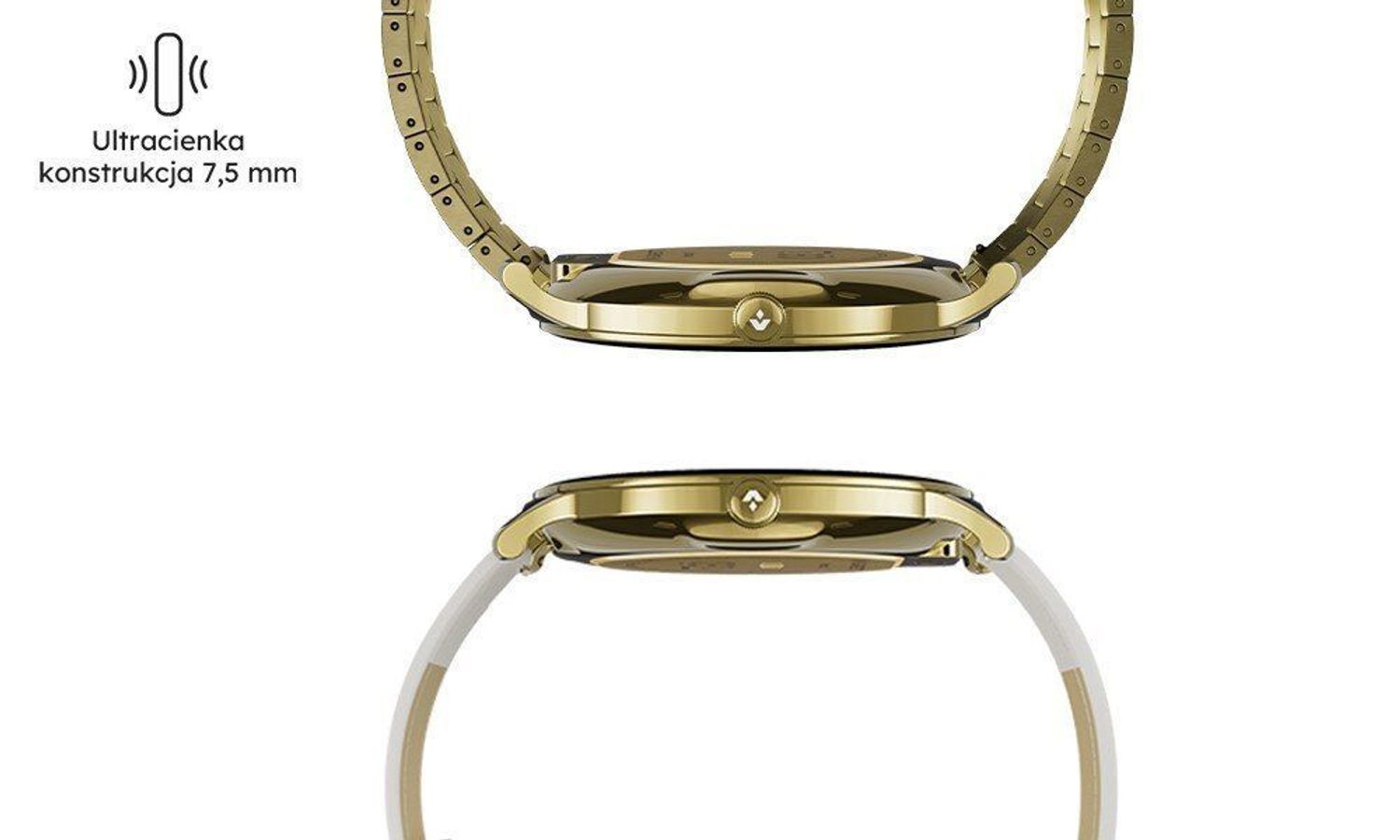 Smartwatch damski Garett Verona 2 Złoty – Bransoleta Stalowa + Pasek Skórzany (8).jpg